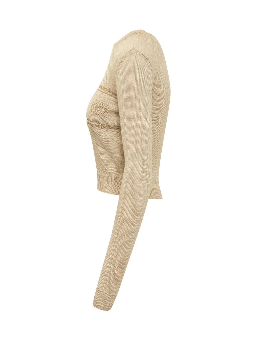 Logo Intarsia-Knit Crewneck Jumper