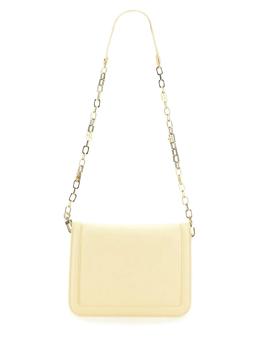 Eyelike Chain-Linked Crossbody Bag