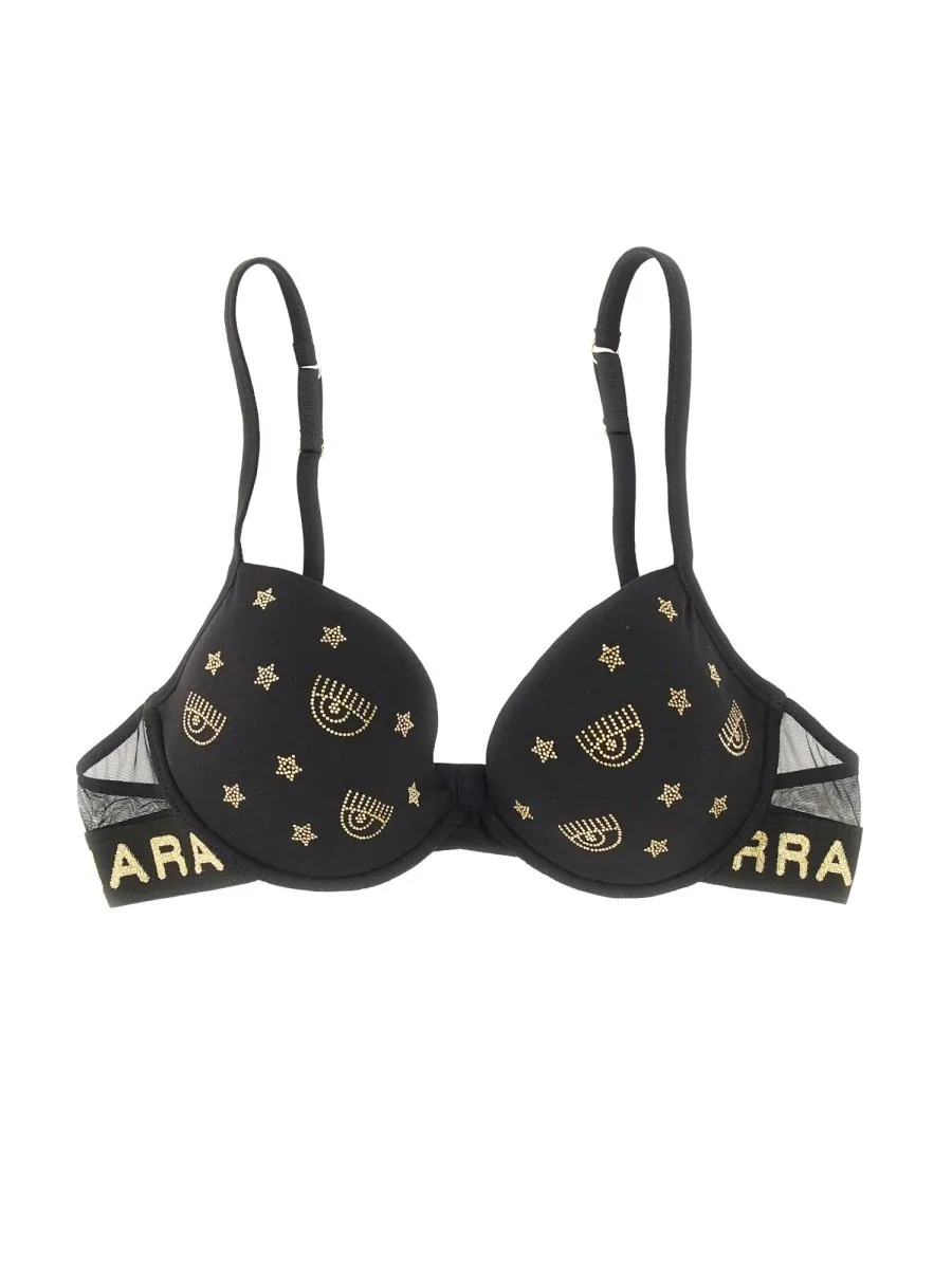 Logo Printed Bralette