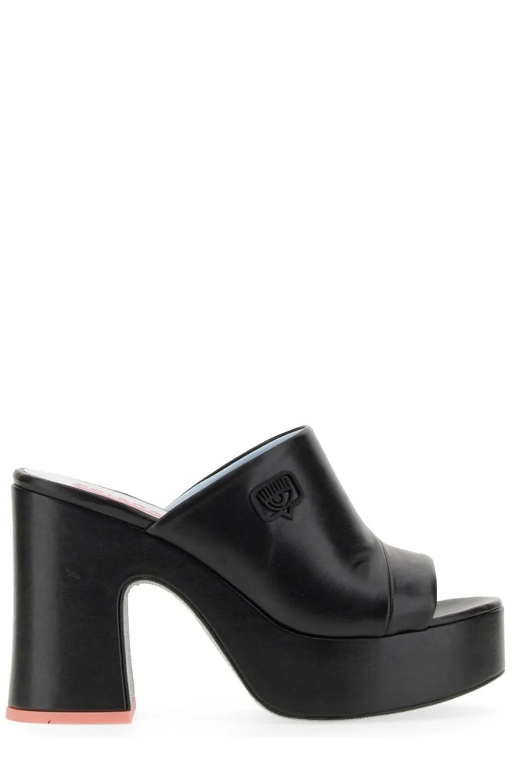 Logo Detailed Heeled Sandals