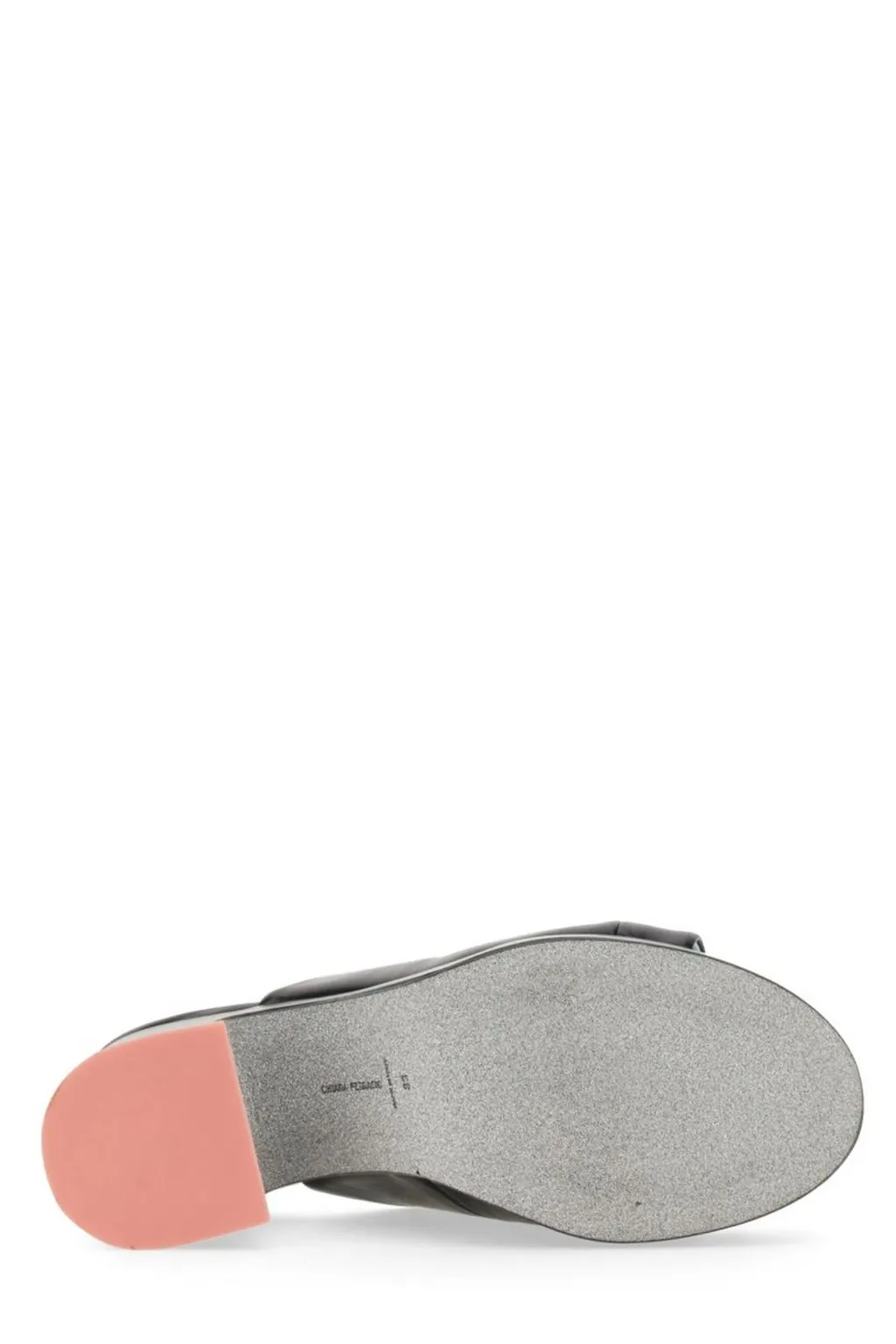 Logo Detailed Heeled Sandals
