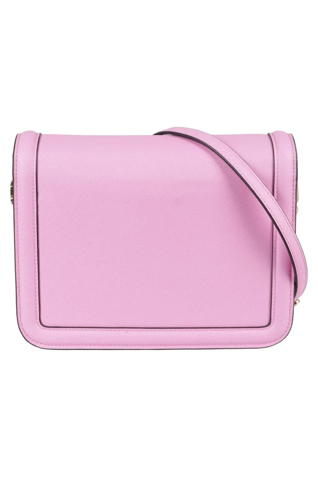 Logo-Plaque Chain-Linked Crossbody Bag
