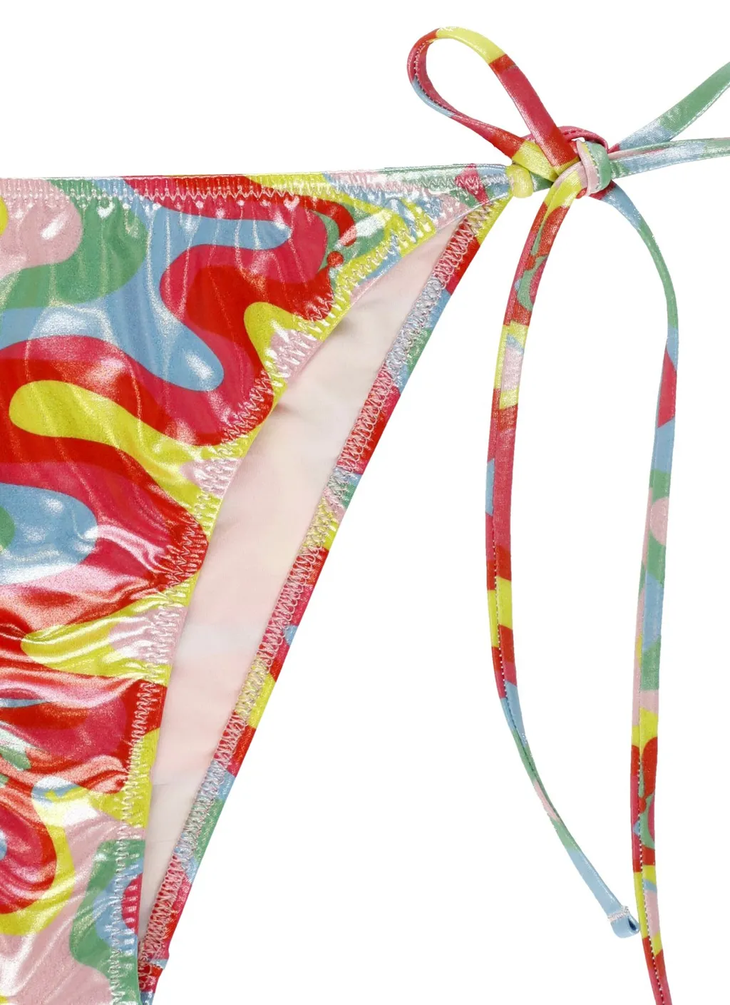 Pattern-Printed Bikini Briefs