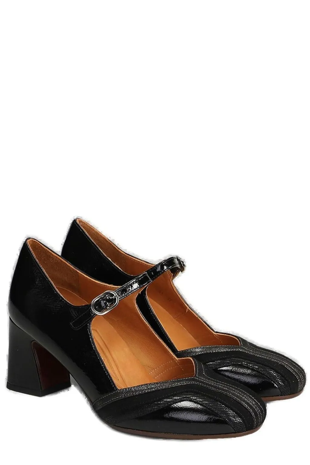 Feva Block Heel Pumps