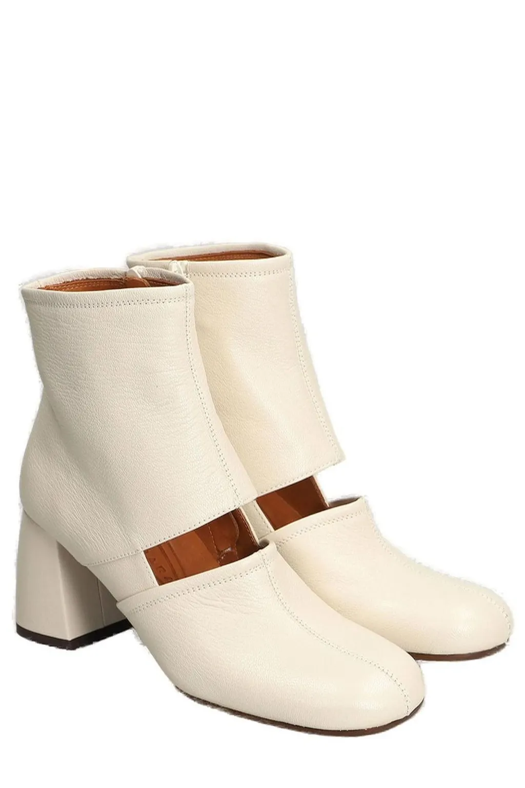 Sonli Cut-Out Detailed Ankle Boots