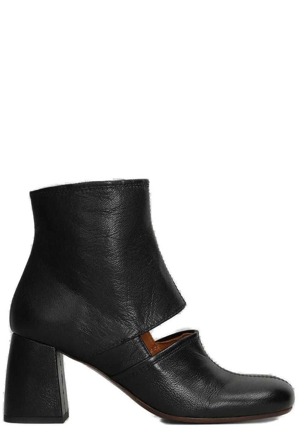 Sonli Cut-Out Detailed Ankle Boots