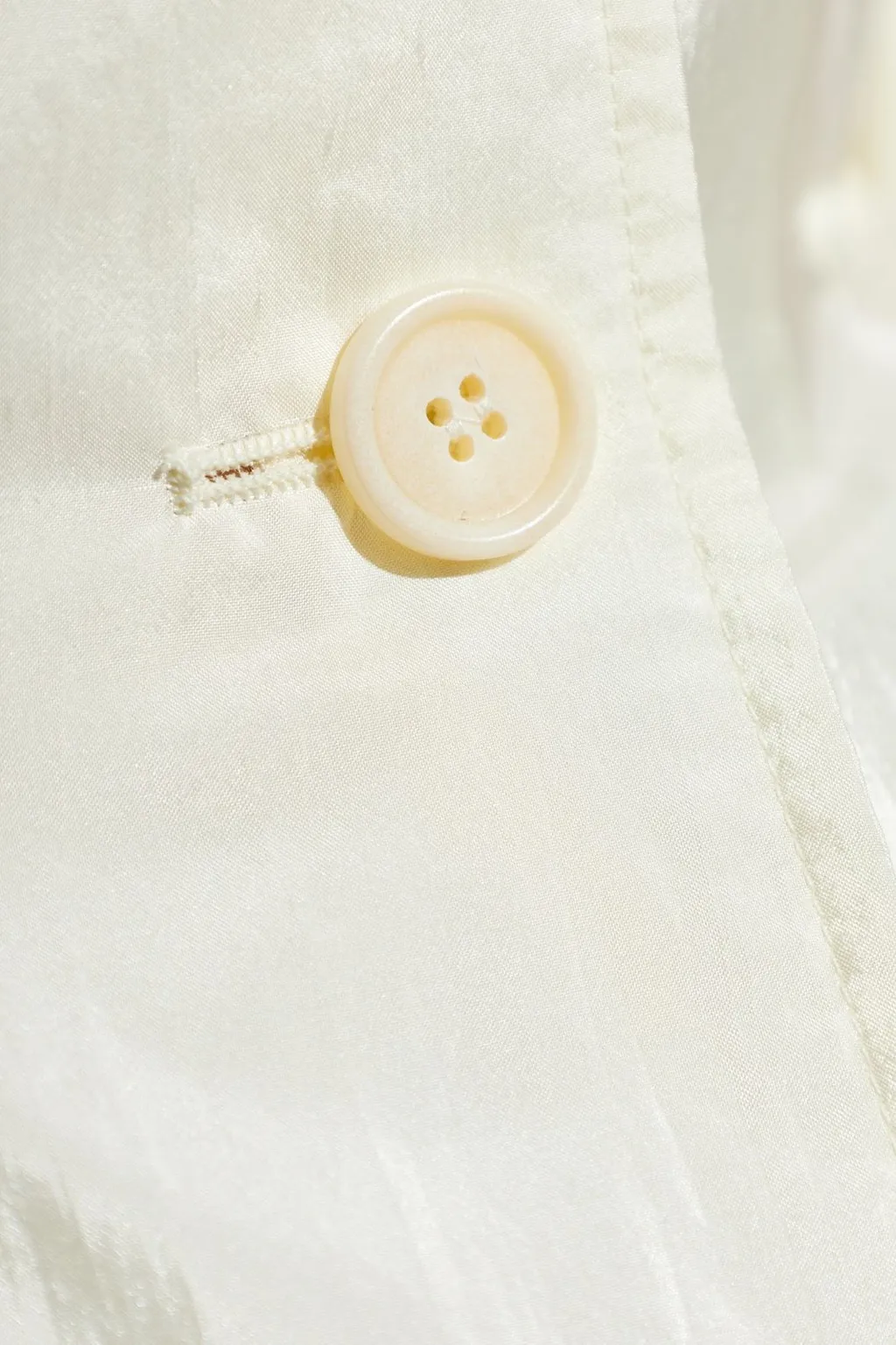 Puffy Sleeved V-Neck Blouse
