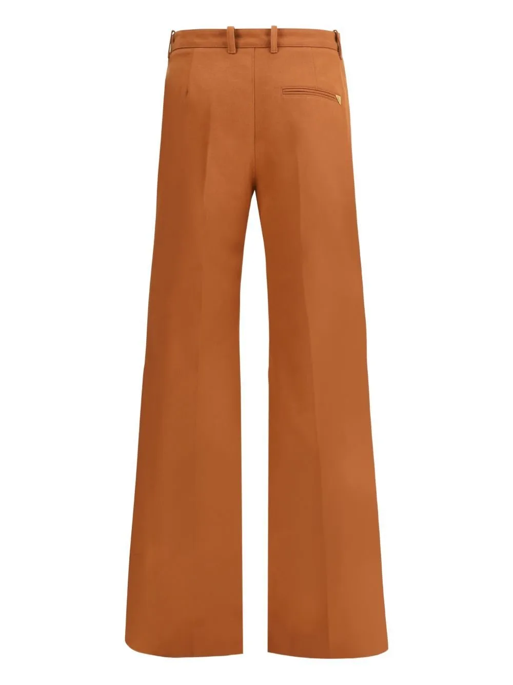 High-Waisted Flared Tailored Trousers