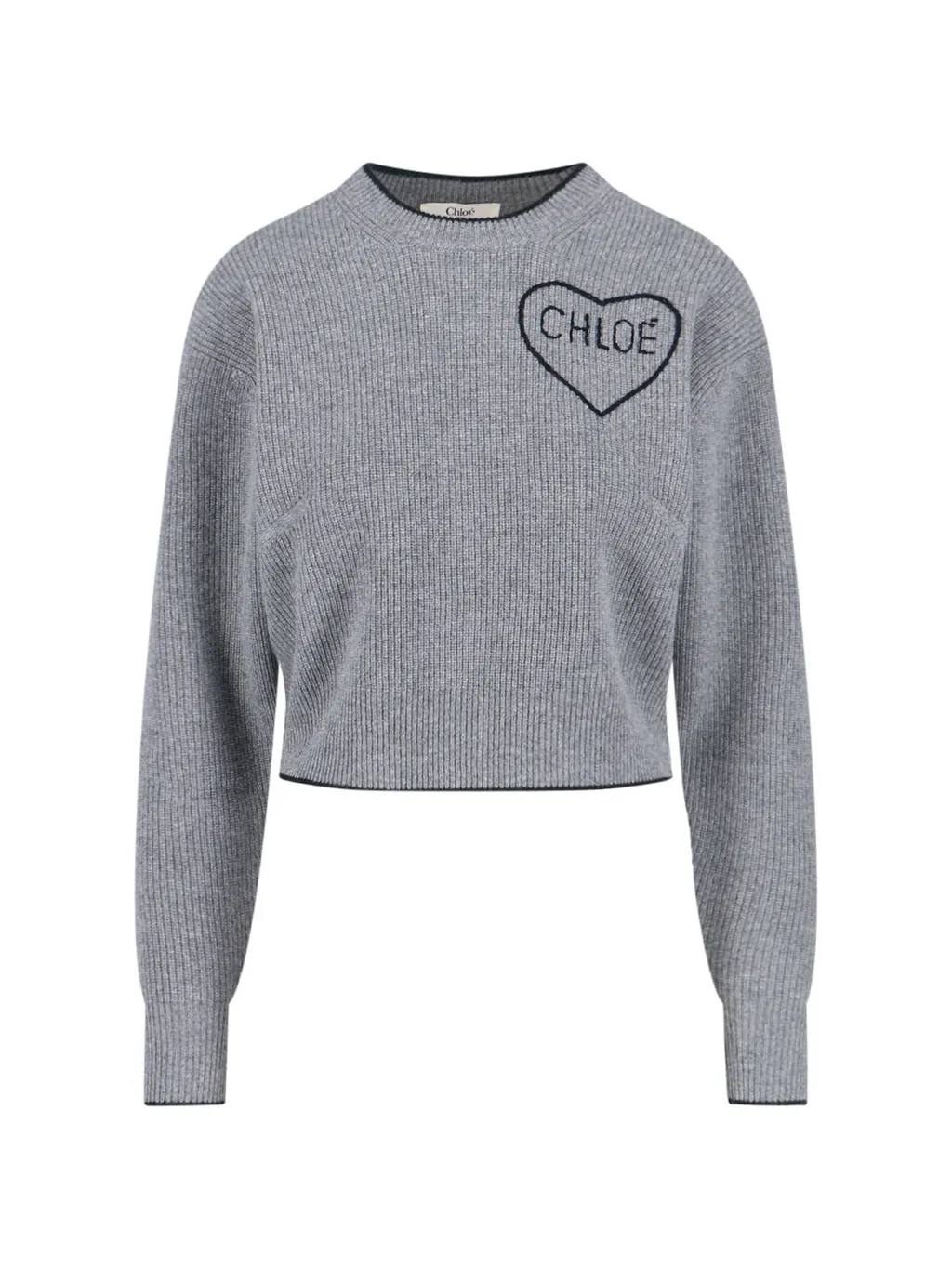Logo Intarsia Knit Sweater