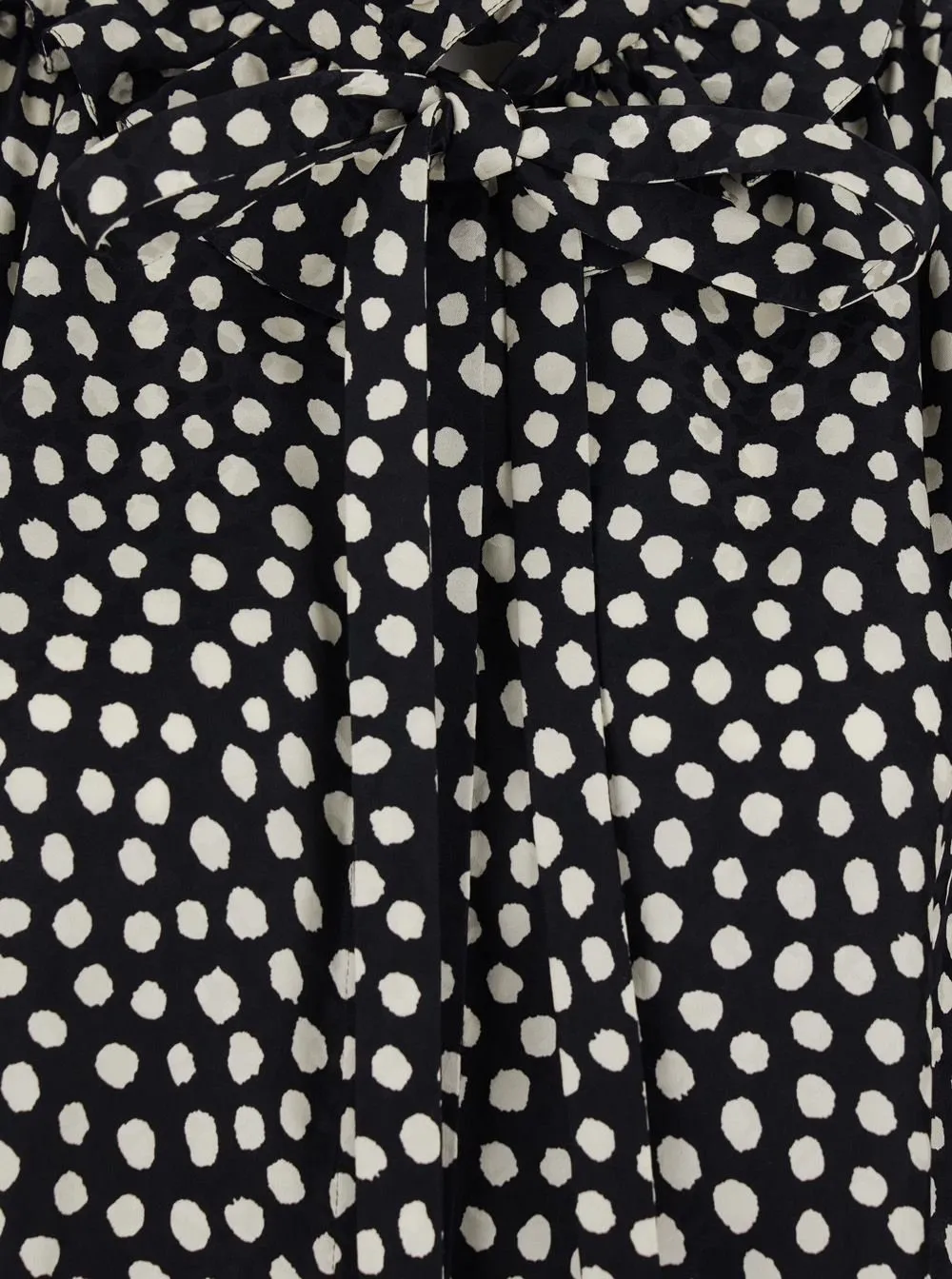 Polka-Dot Long-Sleeve Shirt