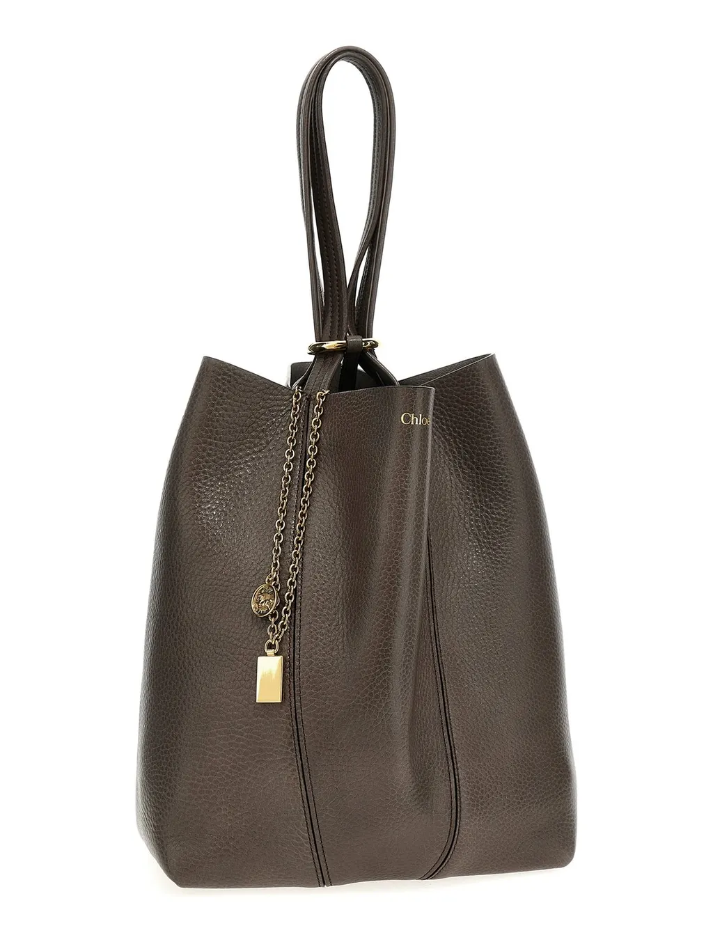 Spin Charm Detailed Tote Bag