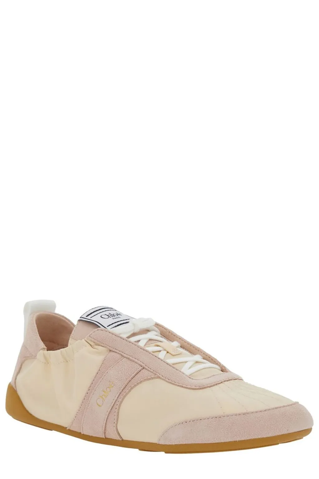 Kick Panelled Lace-Up Sneakers