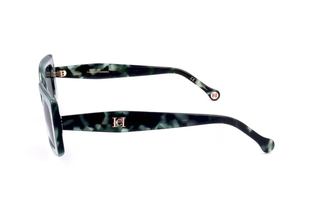 Rectangular Lens Full Rim Sunglasses