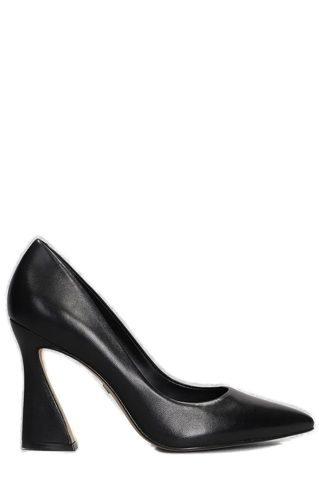 Slip-On Sculptural-Heeled Pumps