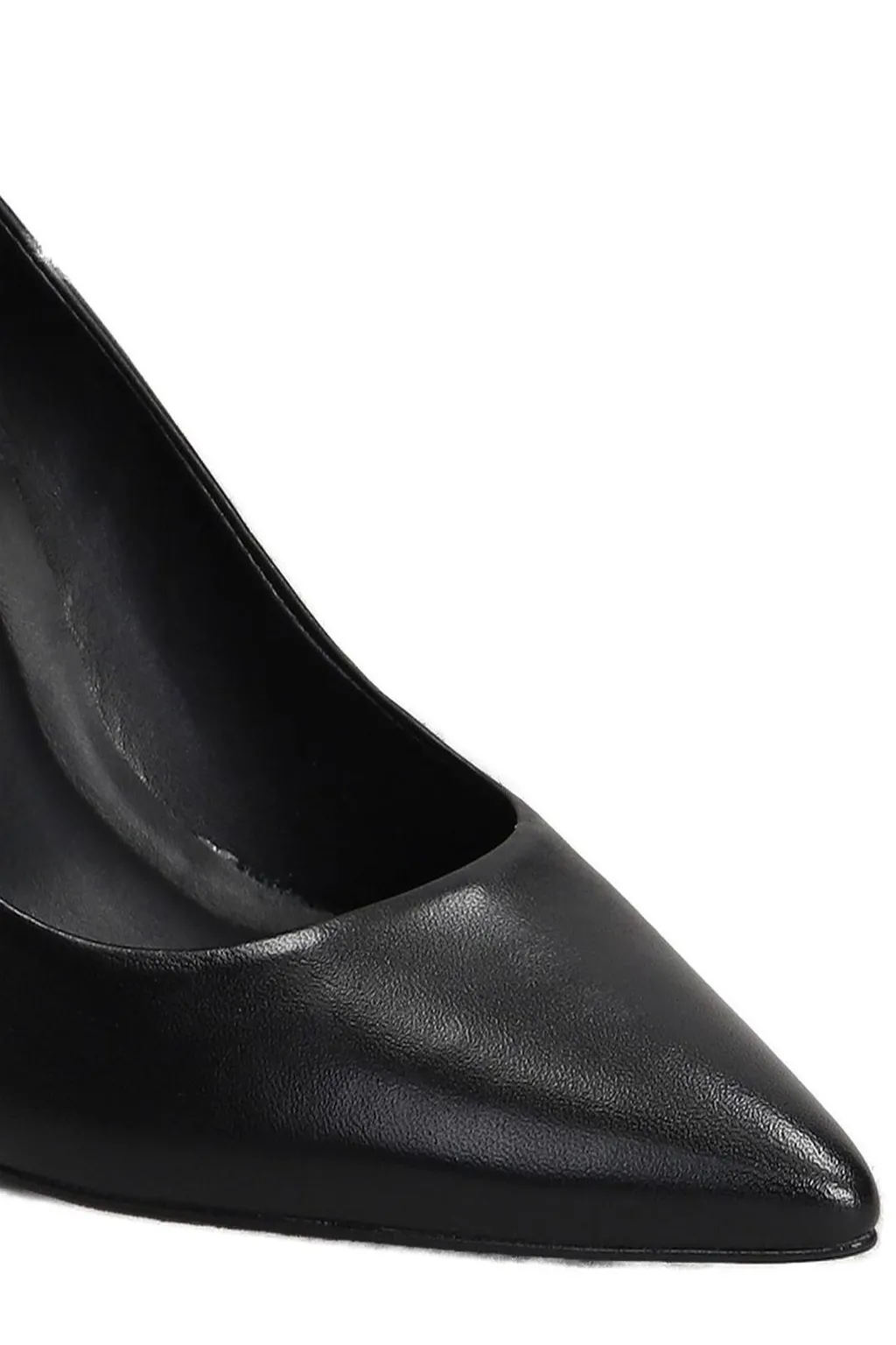 Slip-On Sculptural-Heeled Pumps
