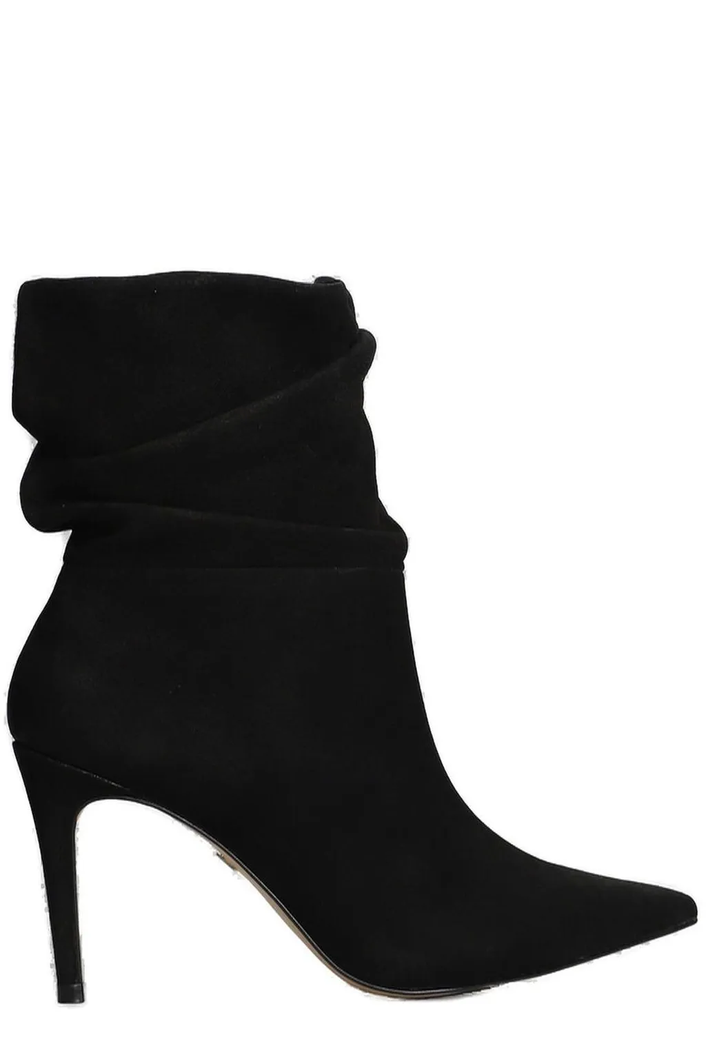 Slouchy Stiletto Heeled Ankle Boots