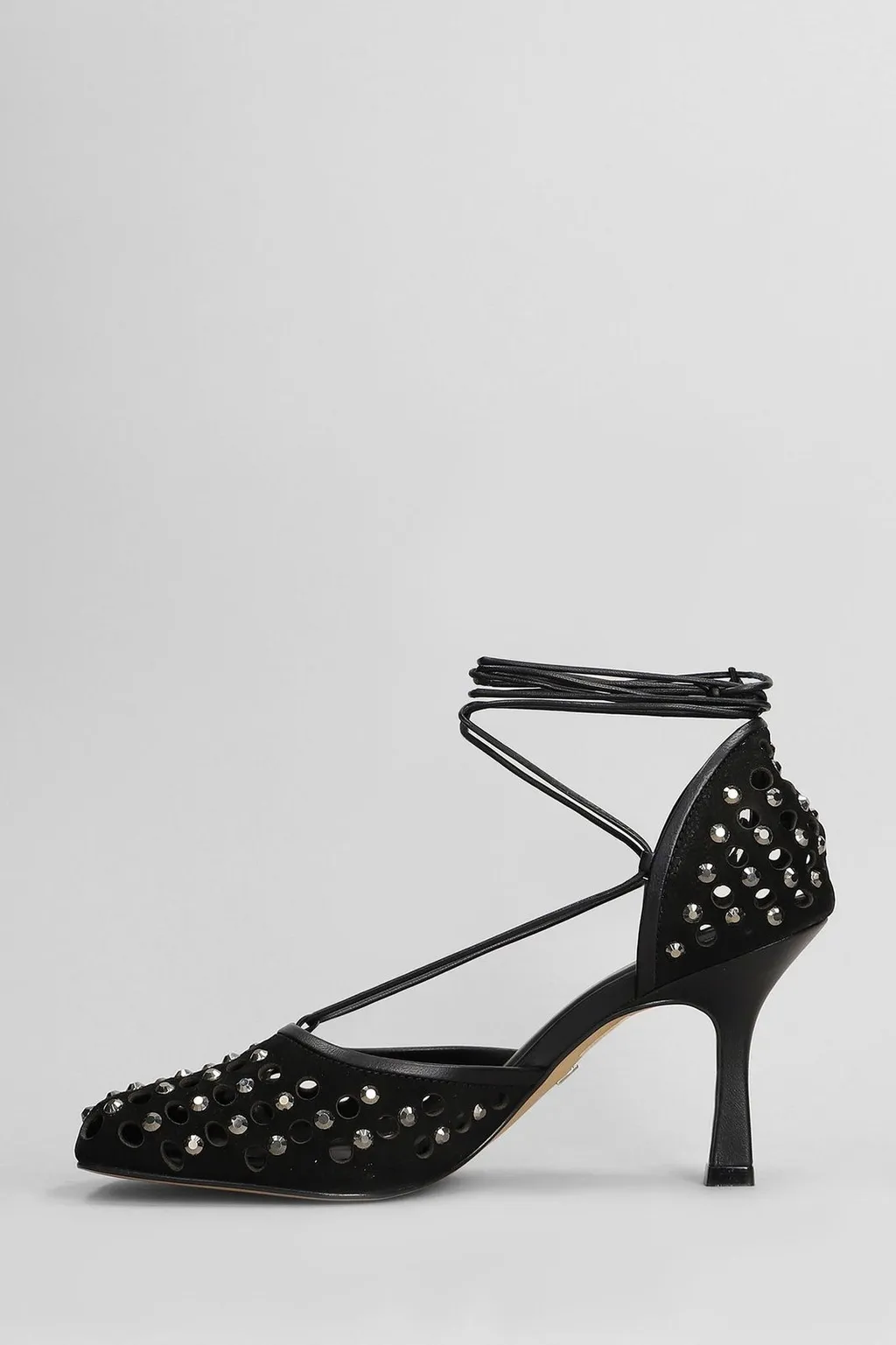 Embellished Stiletto Heeled Pumps