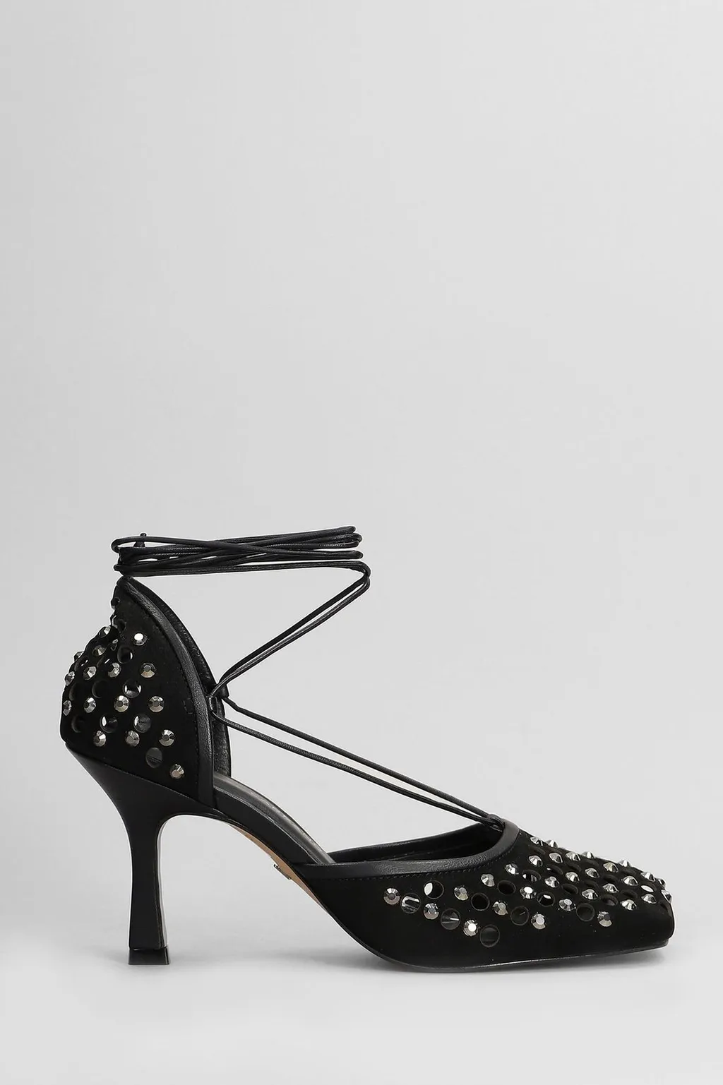 Embellished Stiletto Heeled Pumps
