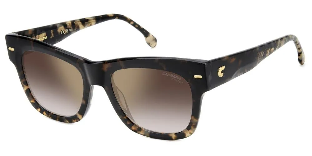 Rectangular Frame Full Rim Sunglasses