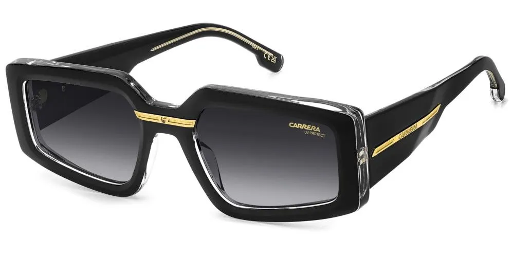 Rectangular Frame Full Rim Sunglasses
