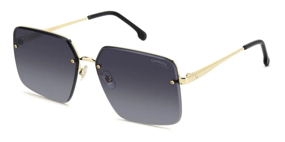 Square Frame Rimless Sunglasses