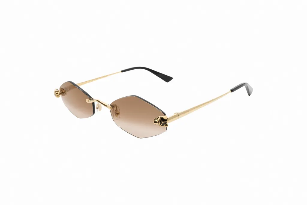 Geometric Frame Sunglasses