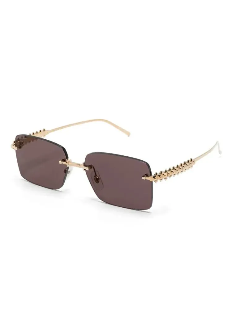 Rectangular Frame Sunglasses