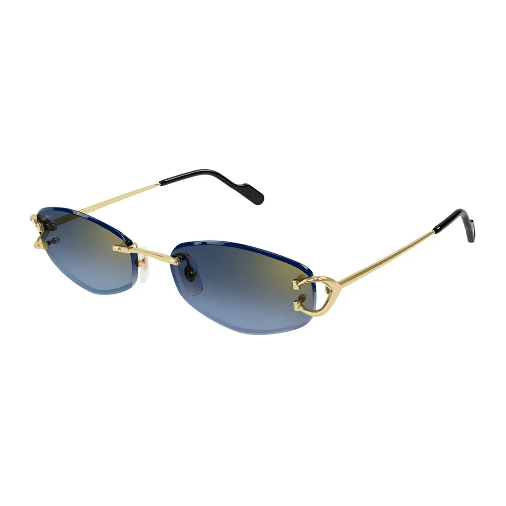 Geometric Frame Sunglasses