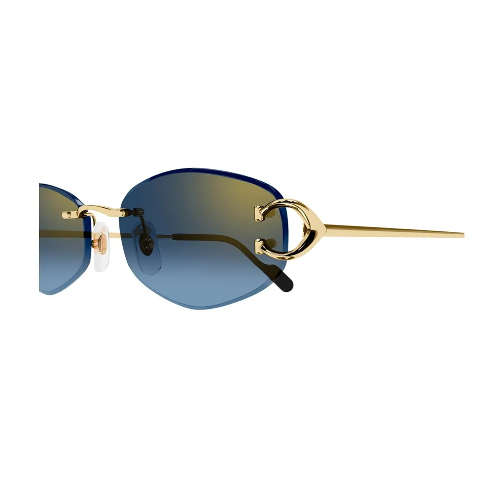 Geometric Frame Sunglasses