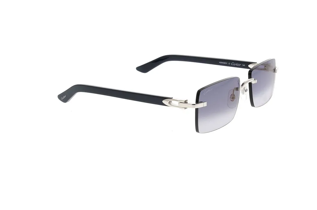 Frameless Rectangular Sunglasses