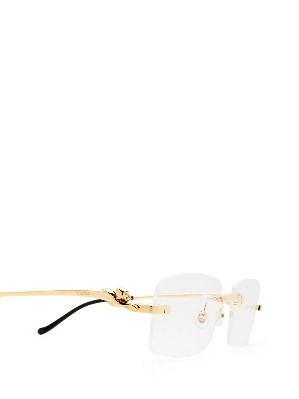Rimless Square Glasses