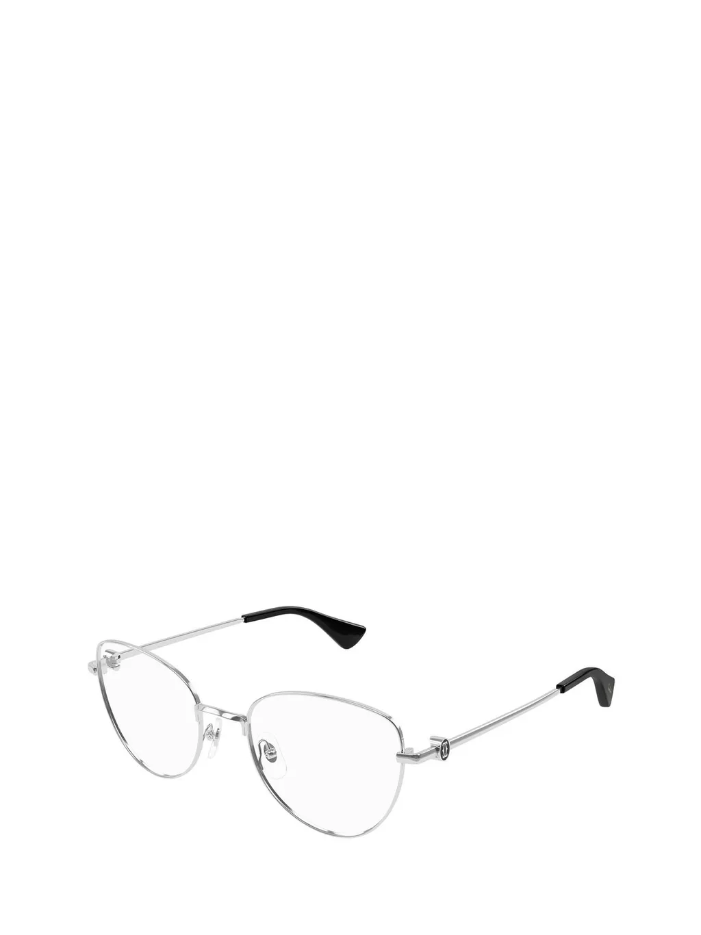 Logo Plaque Butterfly Frame Glasses