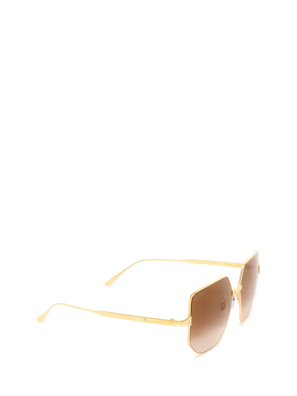 Geometric Oversized Frame Sunglasses