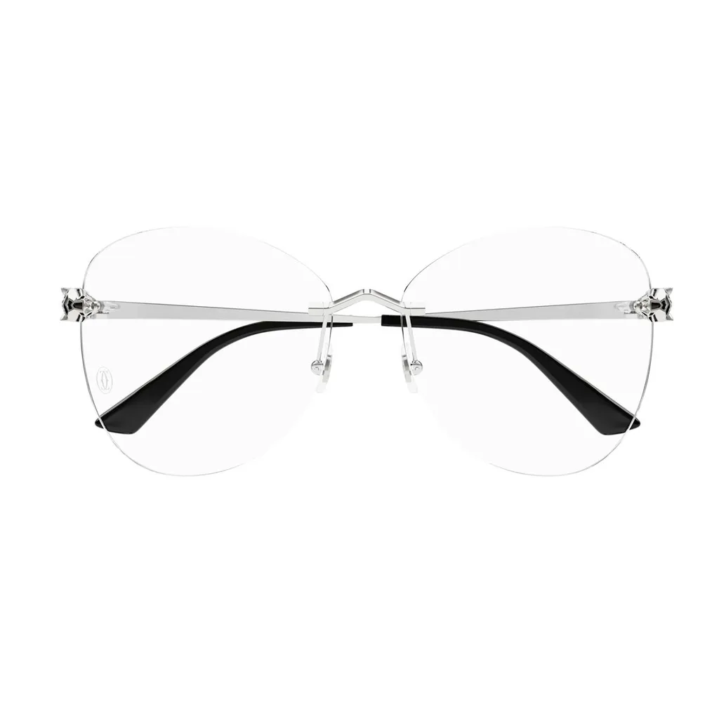 Rimless Butterfly Glasses