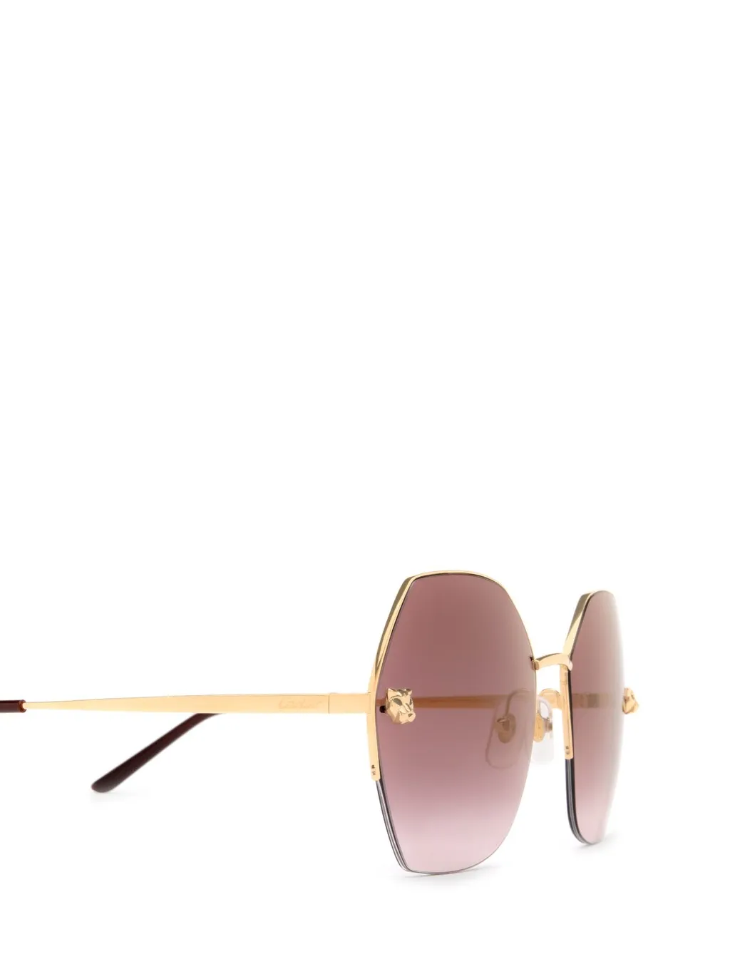 Hexagon Frame Sunglasses