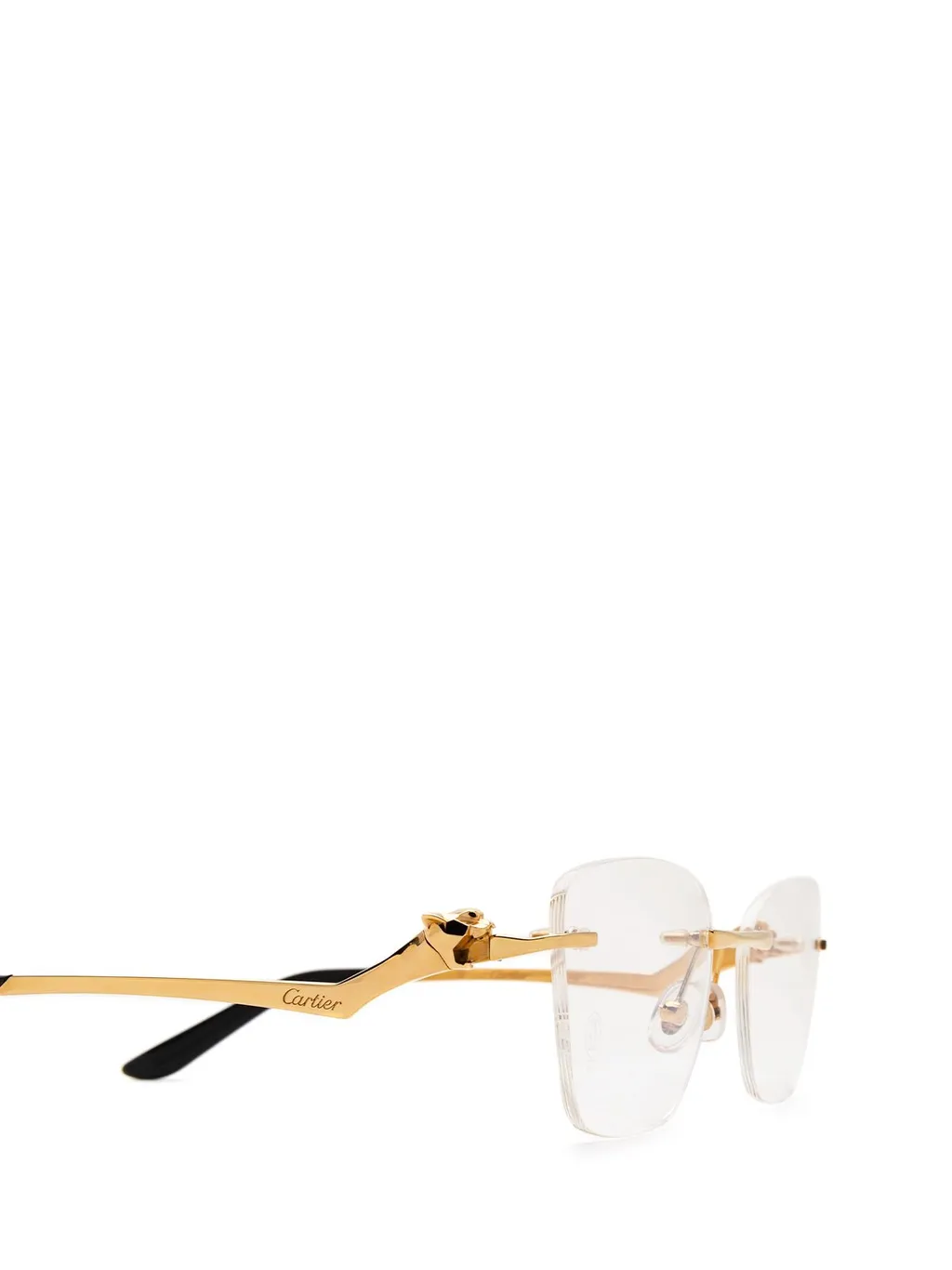 PanthÈRe De Cartier Square Frame Glasses