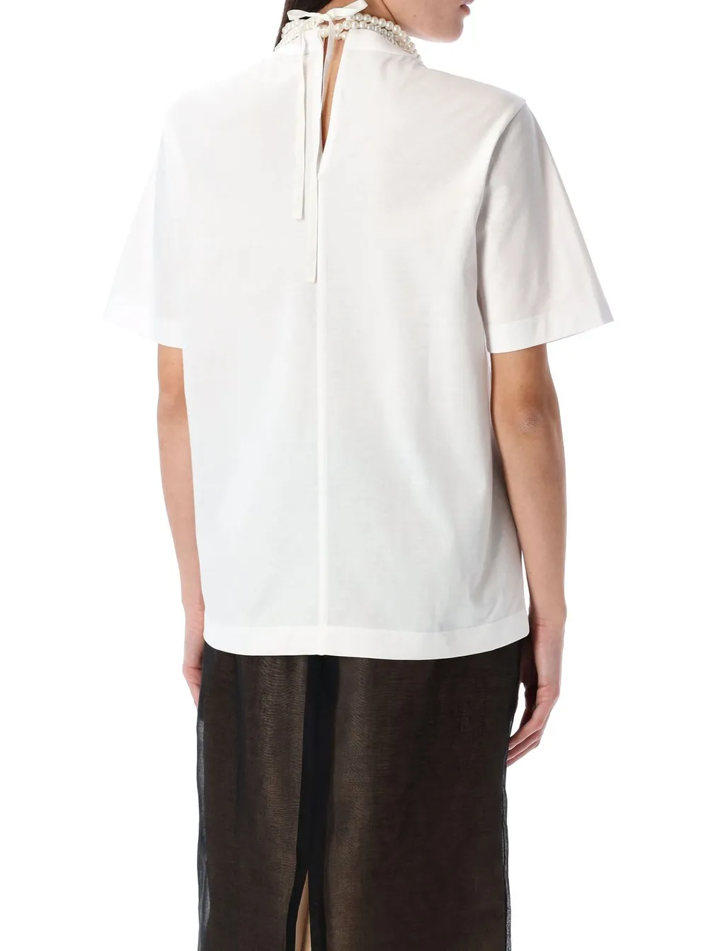 Classic Jersey Embellished T-Shirt