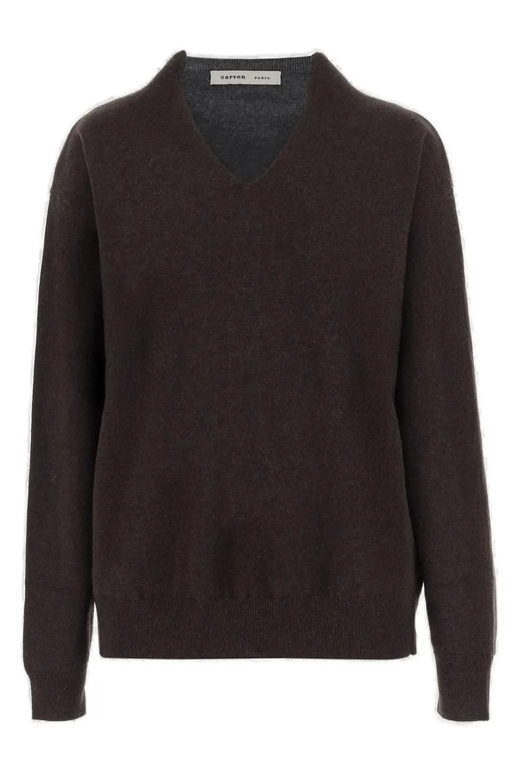 V-Neck Knitted Jumper