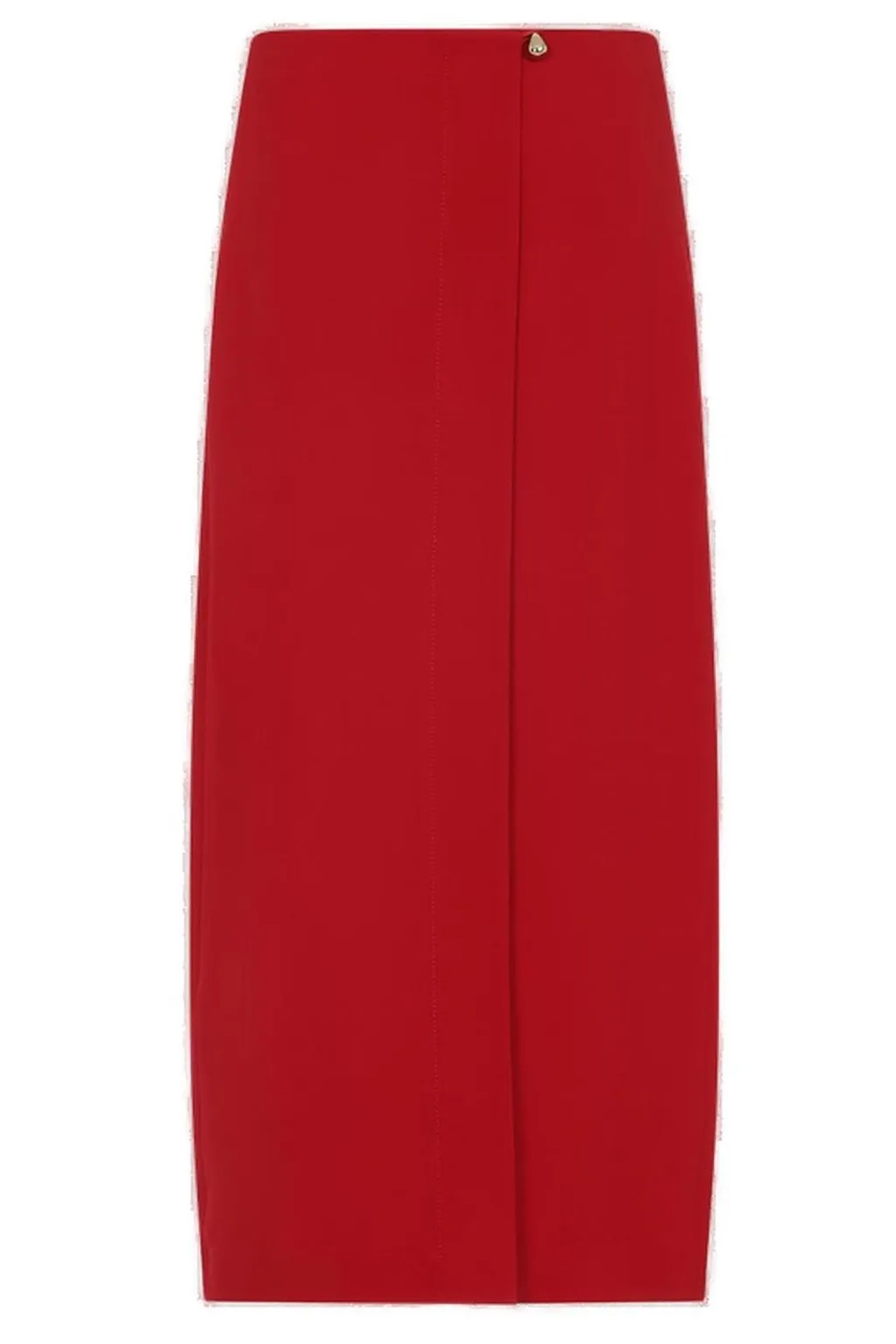 Slit Detailed Zipped Skirt