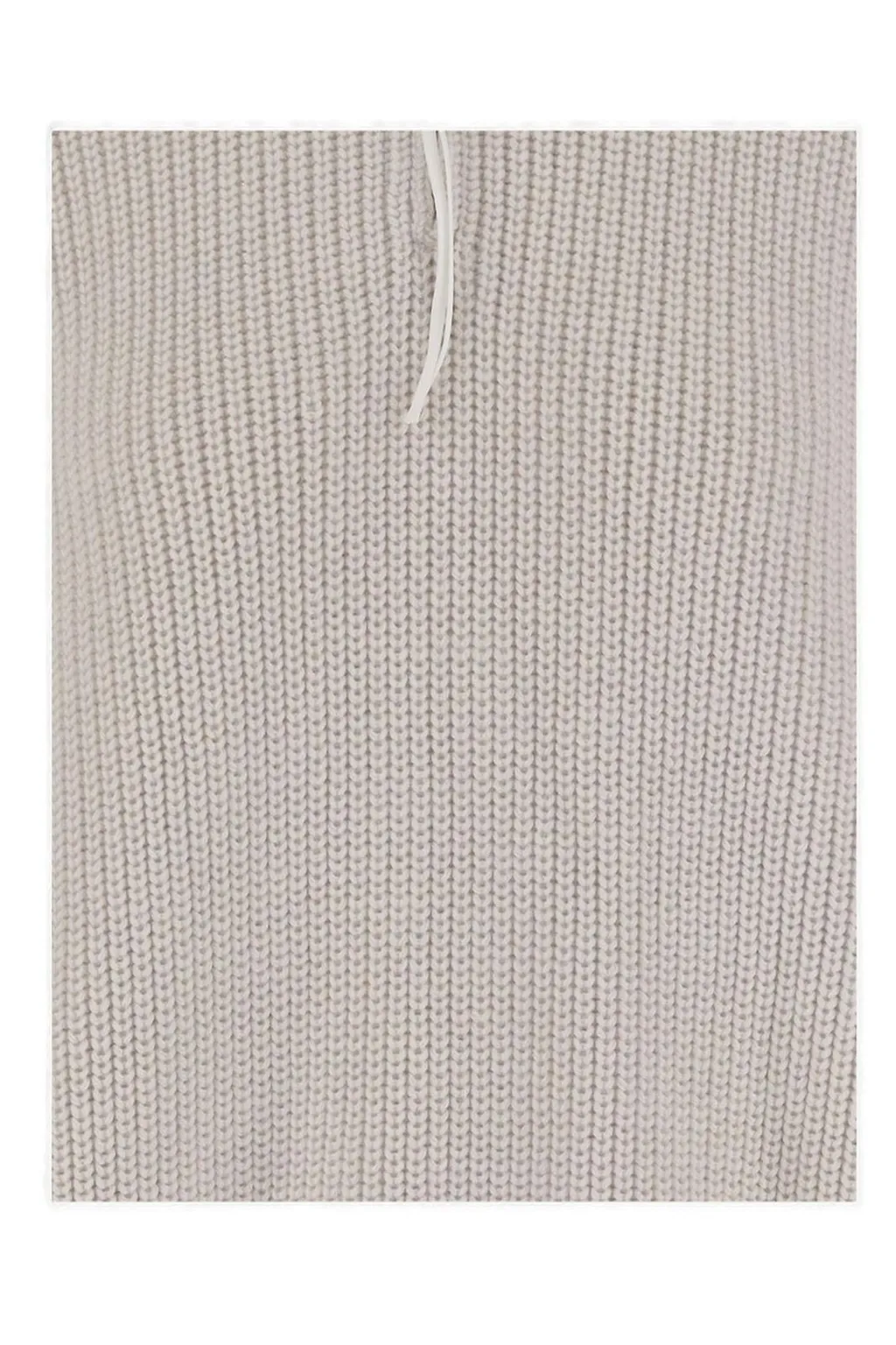 Zip-Neck Knitted Jumper