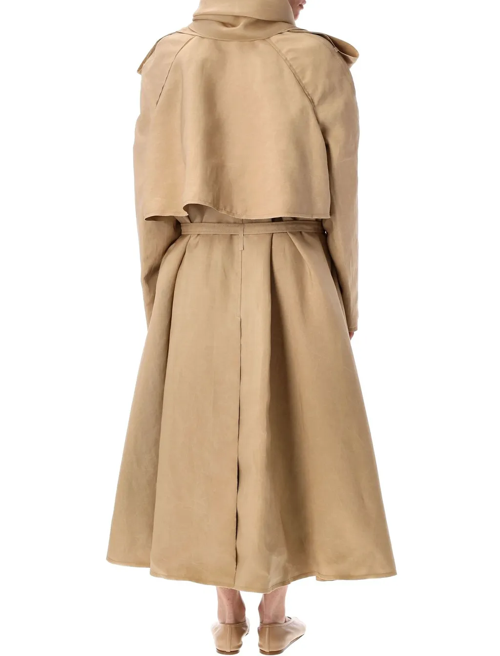 Scarf Trench Coat