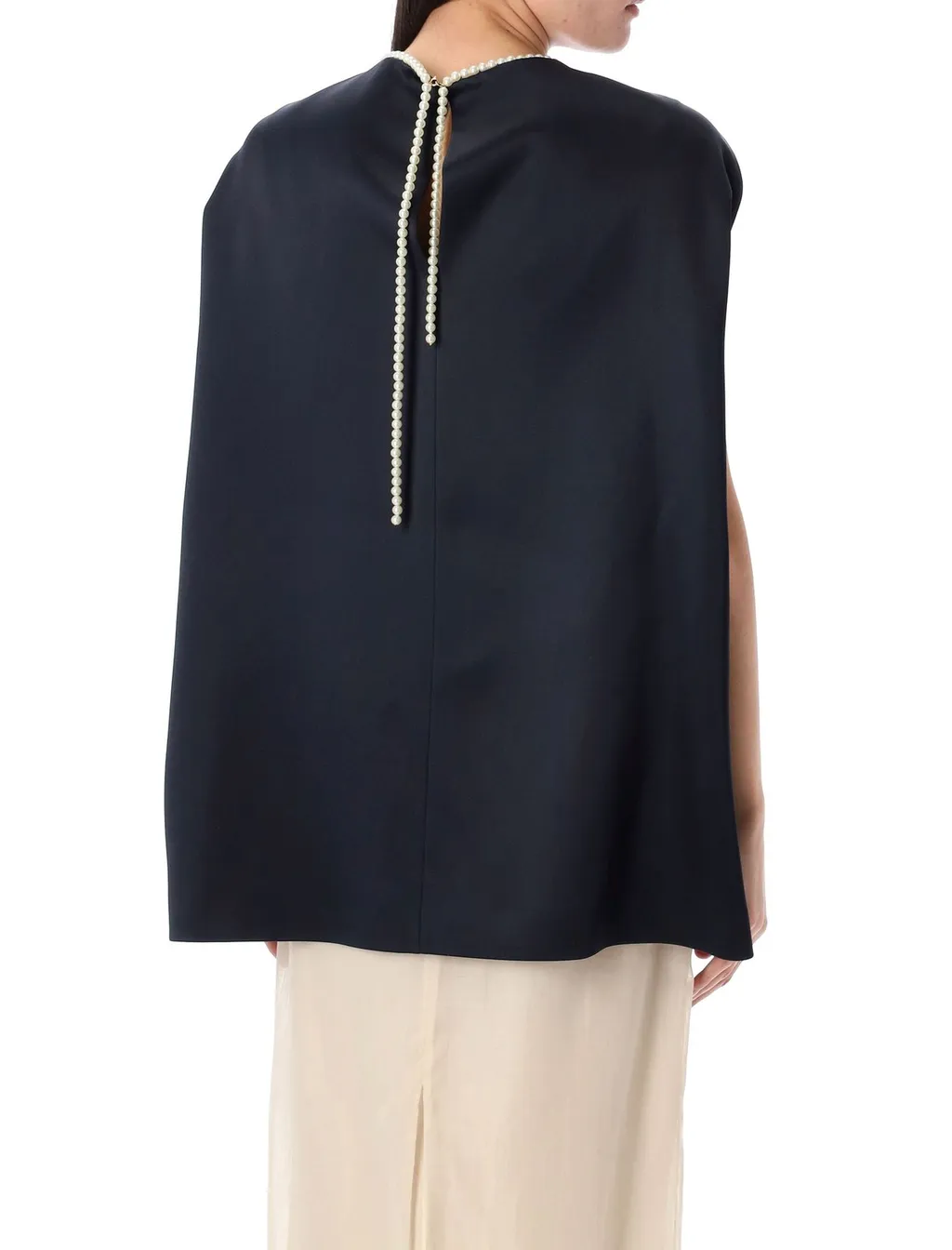 Double Satin Cocoon Top