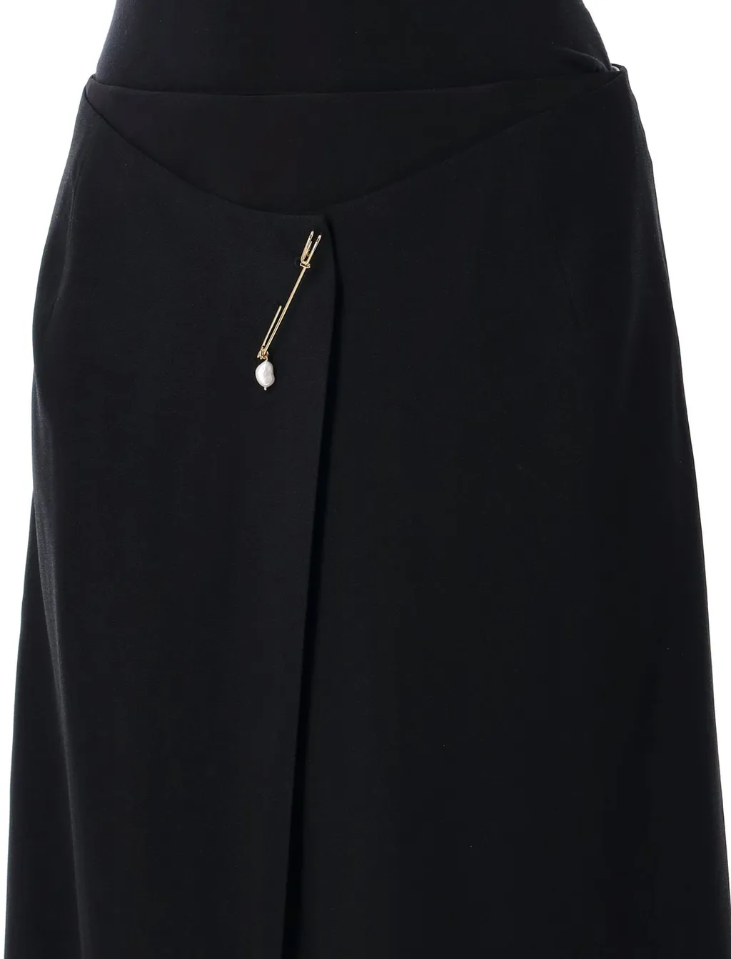Archive Crepe Wrap Skirt