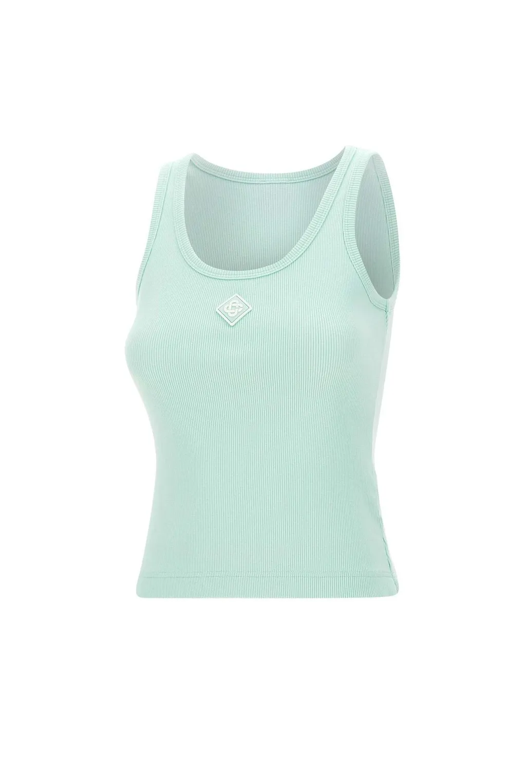Ribbed Jersey Tank Top