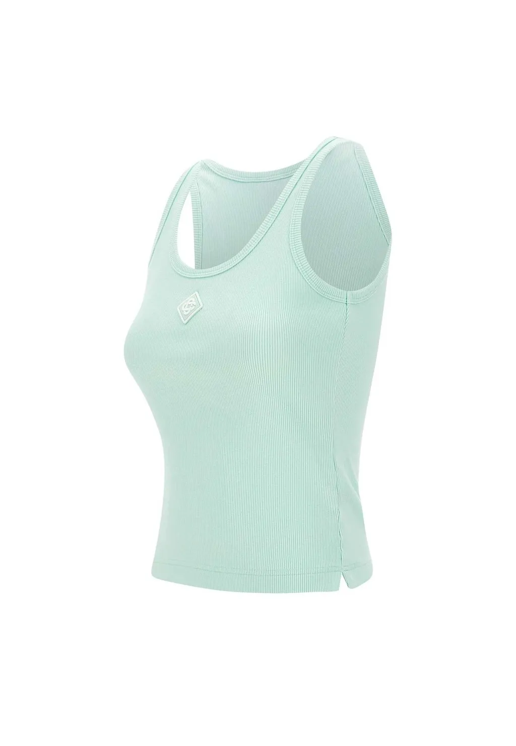Ribbed Jersey Tank Top