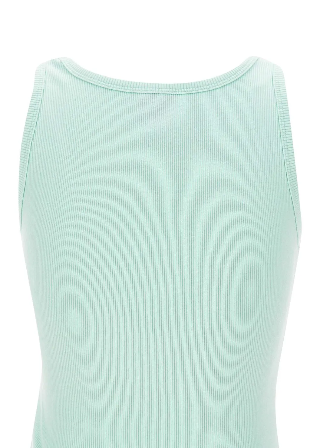 Ribbed Jersey Tank Top