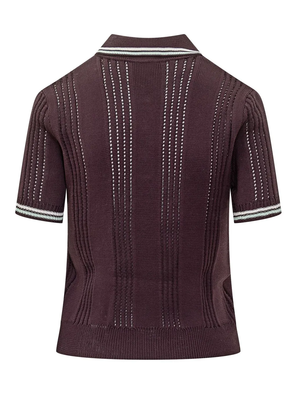 Knit Short Sleeve Polo Shirt