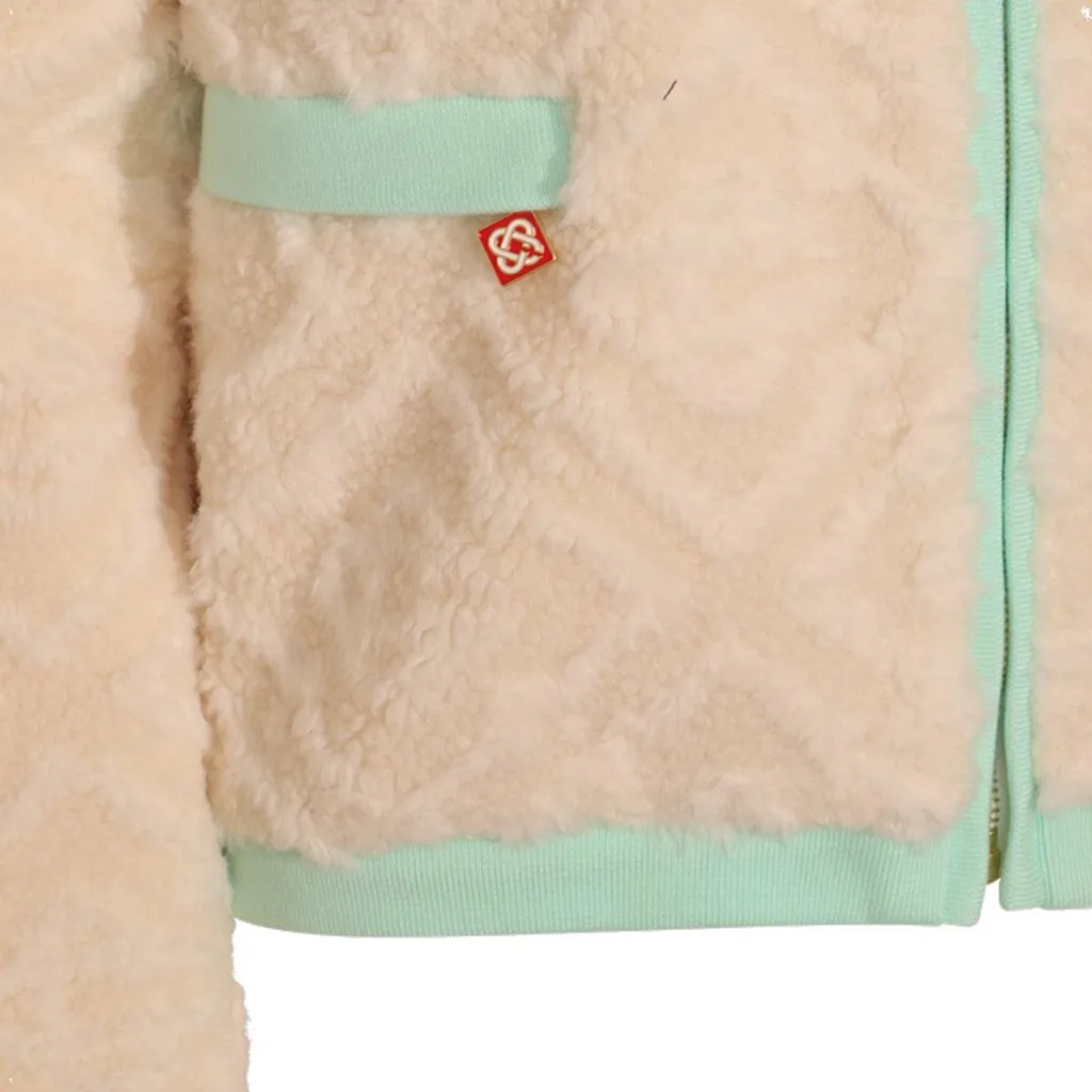 Monogram Jacquard Fleece Jacket