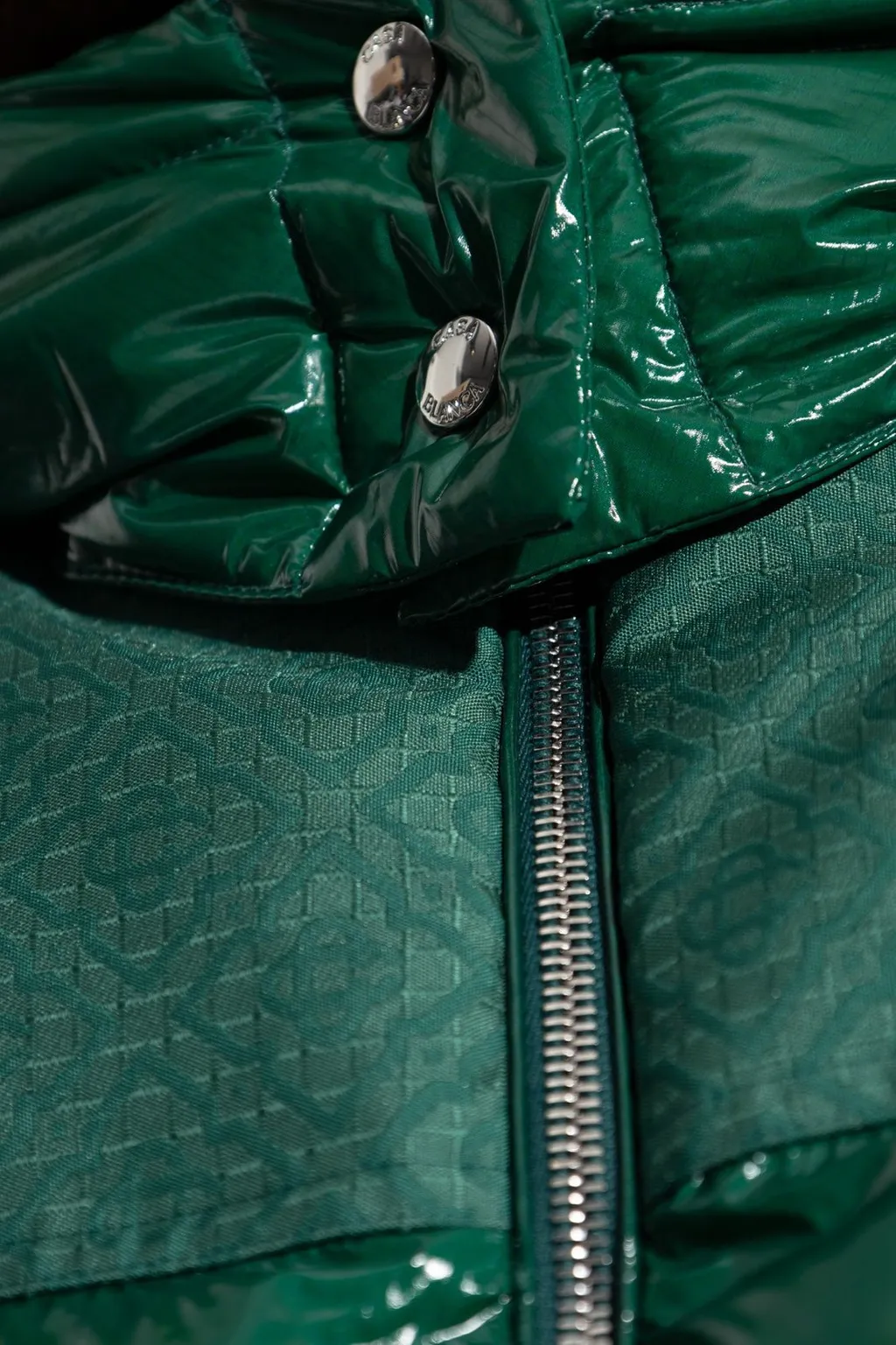 Monogram Hooded Padded Jacket
