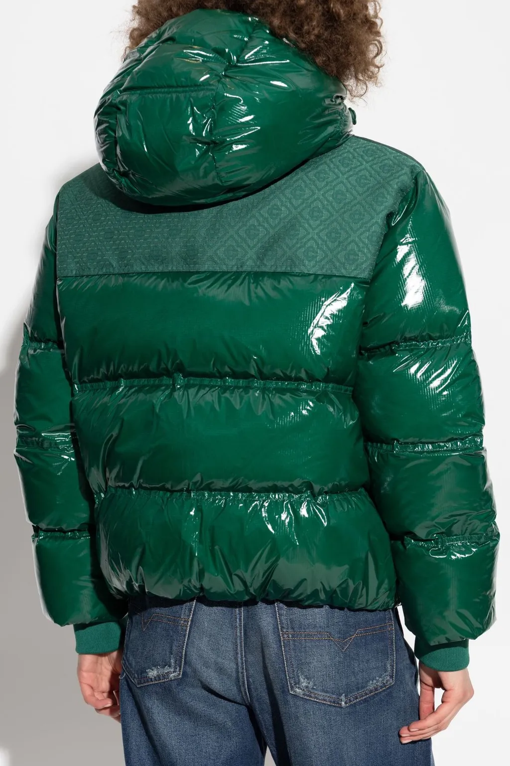 Monogram Hooded Padded Jacket
